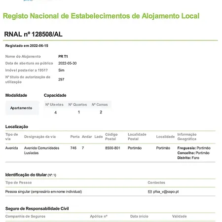 Διαμέρισμα T1 Rocha